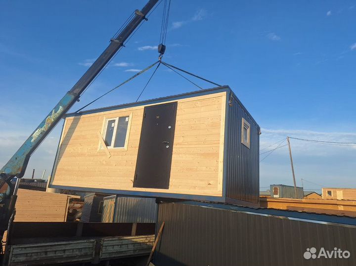 Бытовка и хозблок универсальные под ключ