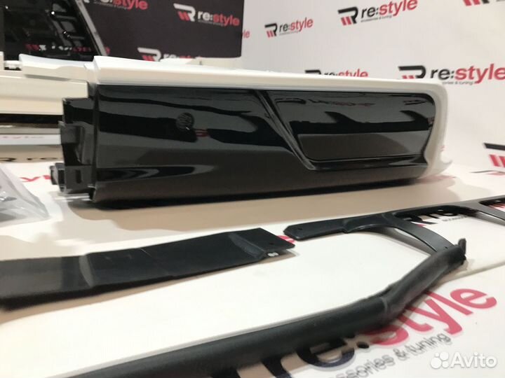 Обвес Lexus LX570 / LX450d Решетка- темный хром