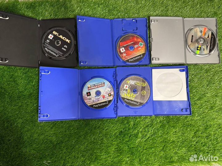 PlayStation 2 лицензионные PAL 5шт PS2