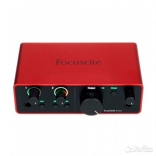 Focusrite Scarlett Solo 4th Gen Аудио-интерфейс