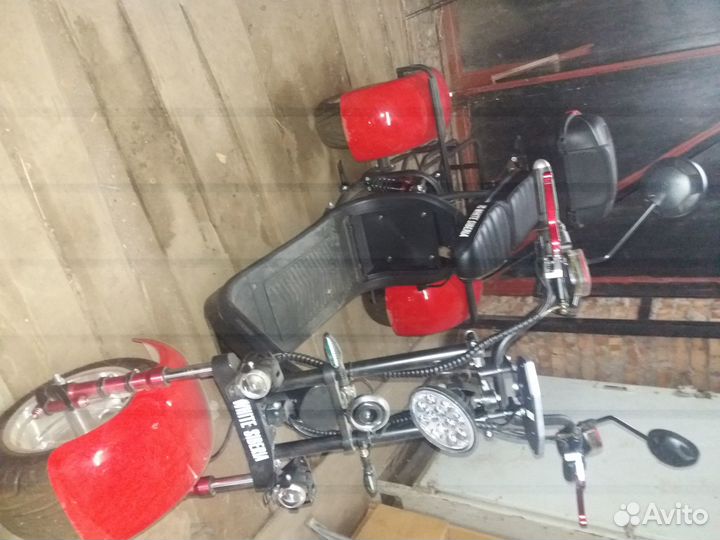 3-колесный электроскутер White Siberia Citycoco