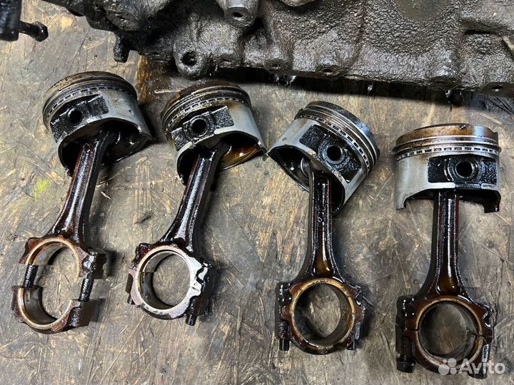 Блок двигателя Toyota Corolla E101 4EFE 1993