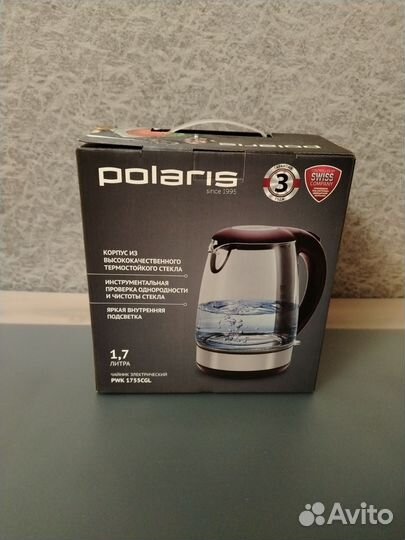 Чайник электрический Polaris PWK 1755 CGL