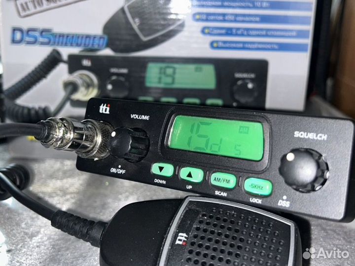 Автомобильная рация Tti tcb-551