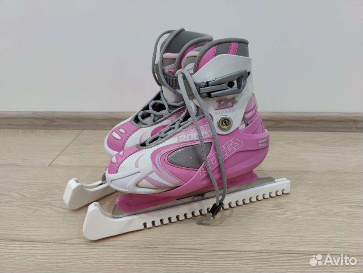 Коньки и ботинки для беговых лыж детские