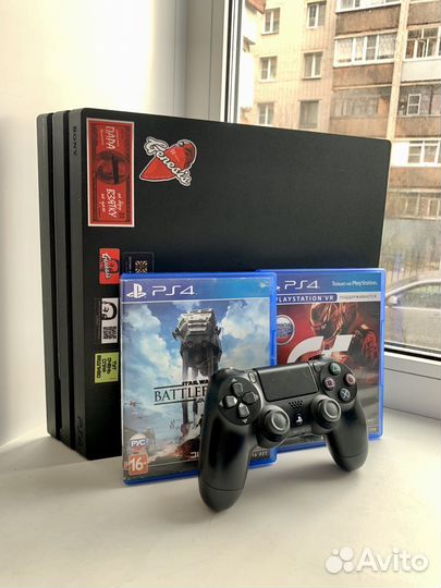 Sony playstation 4 PRO+игры