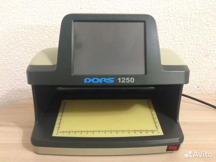 Dors 1250 -просмотровый детектор валют банкнот
