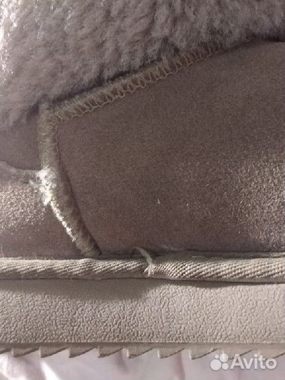 Ugg женские на платформе коричневые