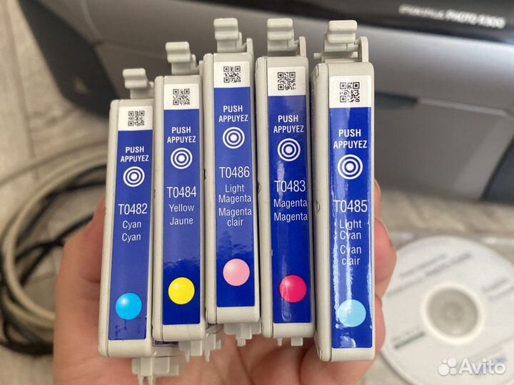 Цветной принтер Epson stylus photo R300