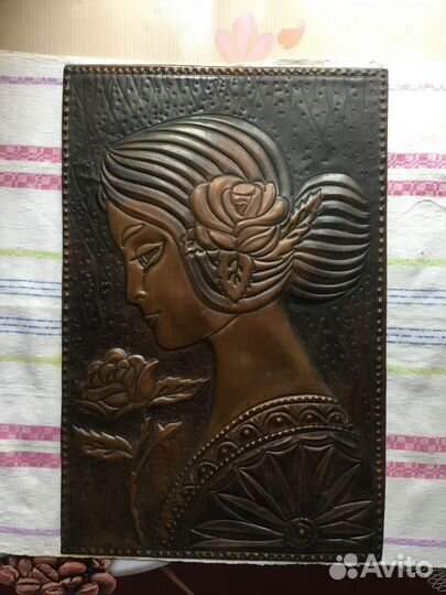 Чеканка СССР, медная, 28/43