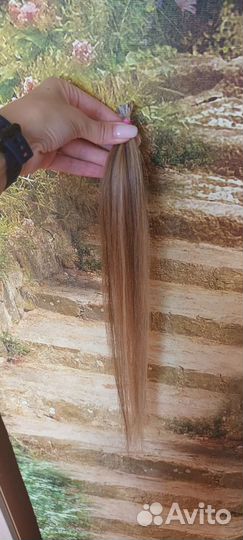 Волосы для наращивания 47 см микс