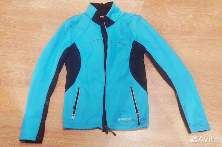 Лыжная беговая куртка женская