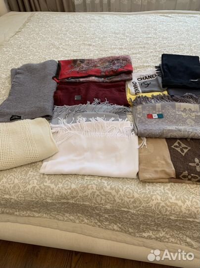 Шарфы платки палантины