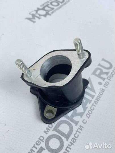 Патрубок карбюратора CG125 загнутый Хантер