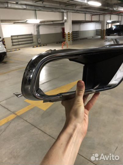 Накладка выхлопной трубы BMW G05, G06