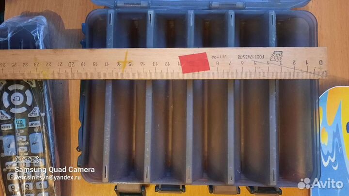 Коробка под воблеры двухсторонняя