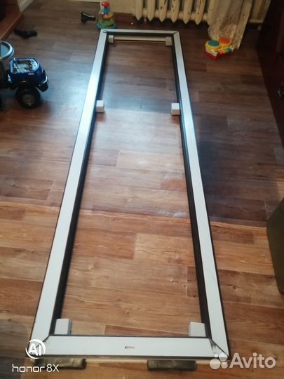 Пластиковое окно новое, балконное