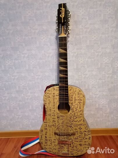 Гитара 9 струн, эксклюзив, ручная работа