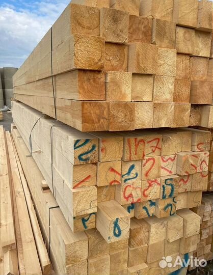 Брус, доска обрезная