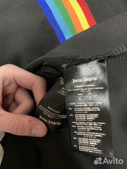 Олимпийка palm angels rainbow