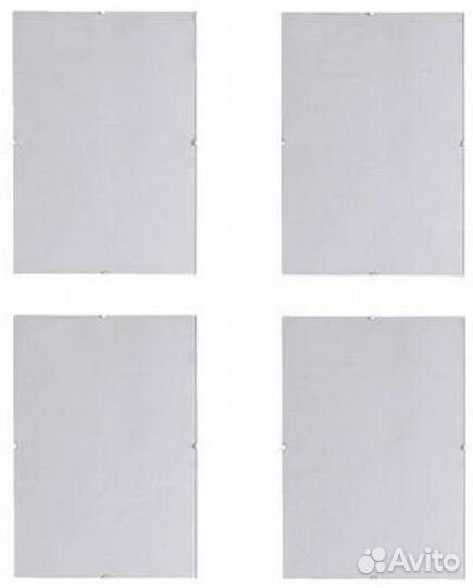 Клипс Стеклянная рама, с зажимами 10х15 IKEA