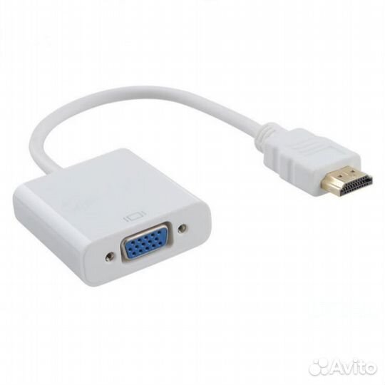 Адаптер-переходник hdmi в VGA новый