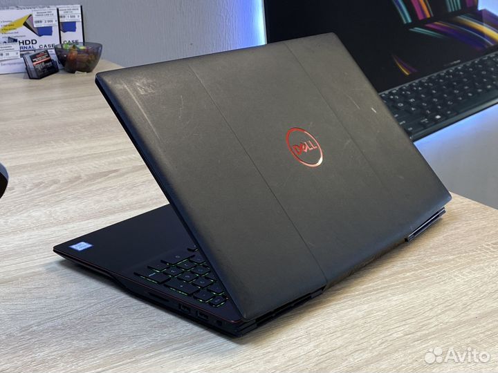 Игровой ноутбук dell G3 с подстветкой