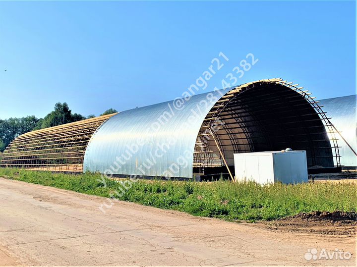 Ангар под ключ 925 м2