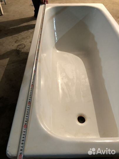 Ванна чугунная 150х70 глубина 40см