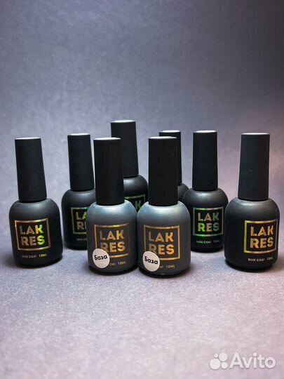 Базы камуфлирующие и прозрачные, топы с эффектами