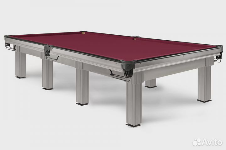 Бильярдный стол Омега III 7 фут. Пул, Сланец 25, Сет