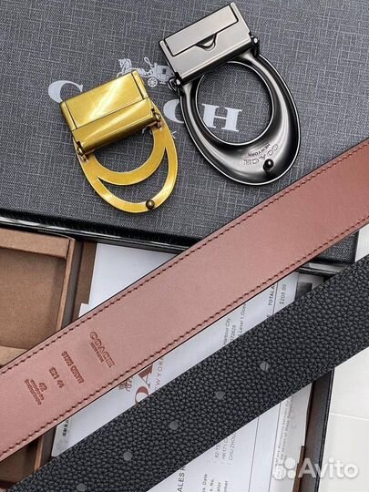 Ремень двусторонний Coach