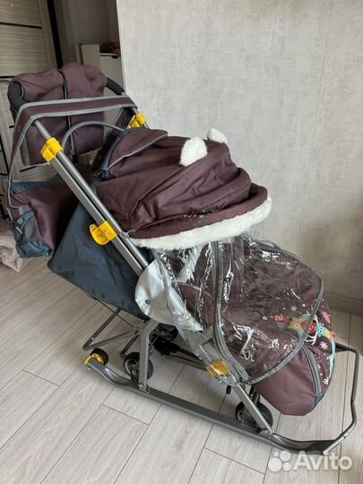 Коляска санки