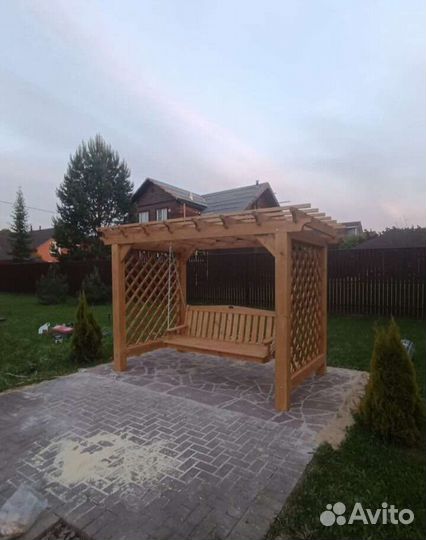 Качели перголы