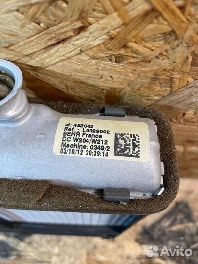 Радиатор печки Мерседес W212 W204 GLK X204