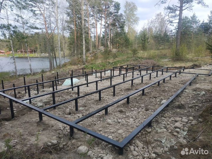 Винтовые сваи. Фундамент под ключ