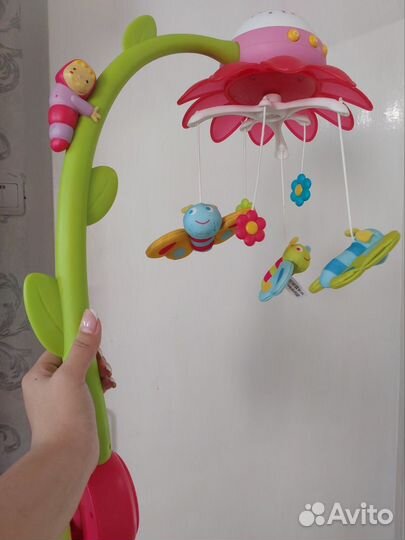 Мобиль на кроватку и коврик