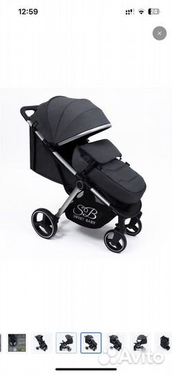 Прогулочная коляска sweet baby suburban