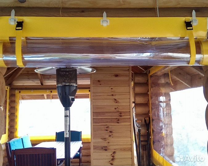 Мягкие окна на террасу