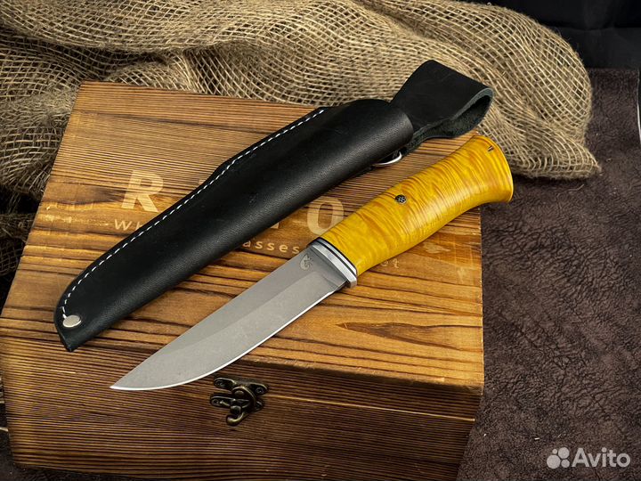 Нож Защитник в кованой стали 110Х18М-шд