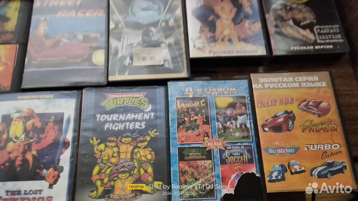 Игры картриджи sega в коллекции