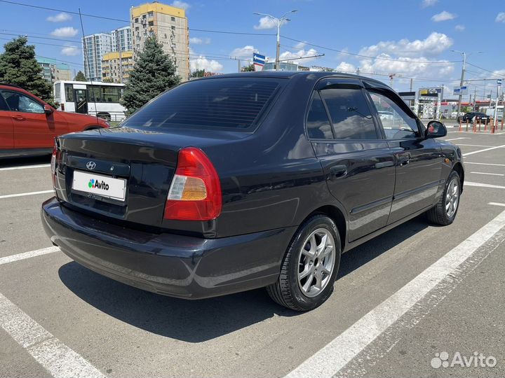 Hyundai Accent 1.5 AT, 2007, 240 000 км