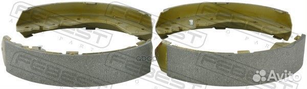 Колодки тормозные 0502BT50R Febest