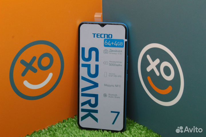 Tecno Spark 7 64Gb Blue