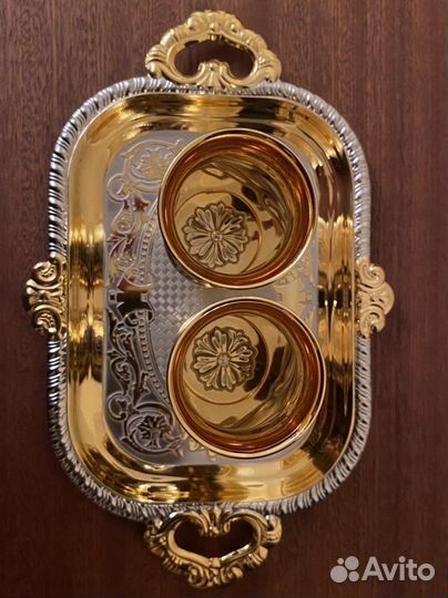 Отличный подарок набор рюмки Златоуст