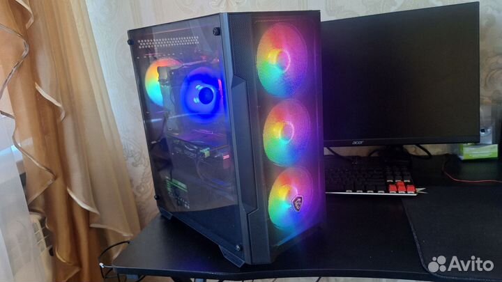 Игровой пк Ryzen 5 5600 RTX 2060super 32GB