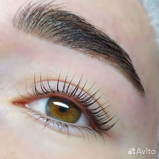 Ламинирование ресниц и бровей