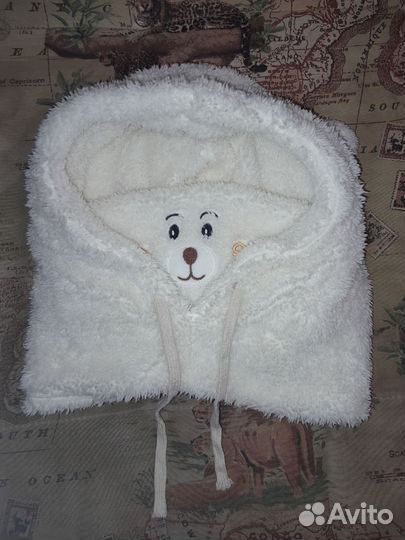 Зимняя плюшевая балаклава