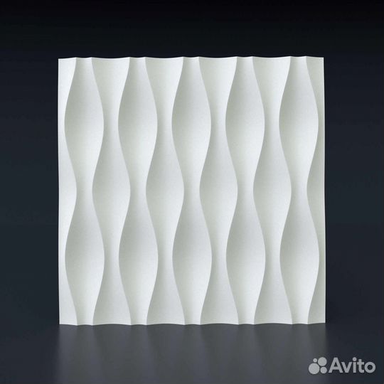 Гипсовая 3D панель 