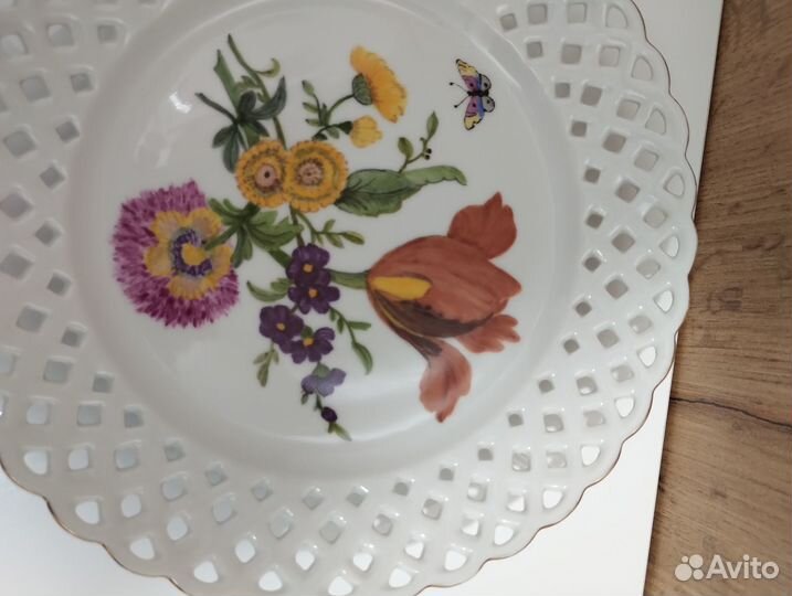 Тарелка ручная роспись Германия